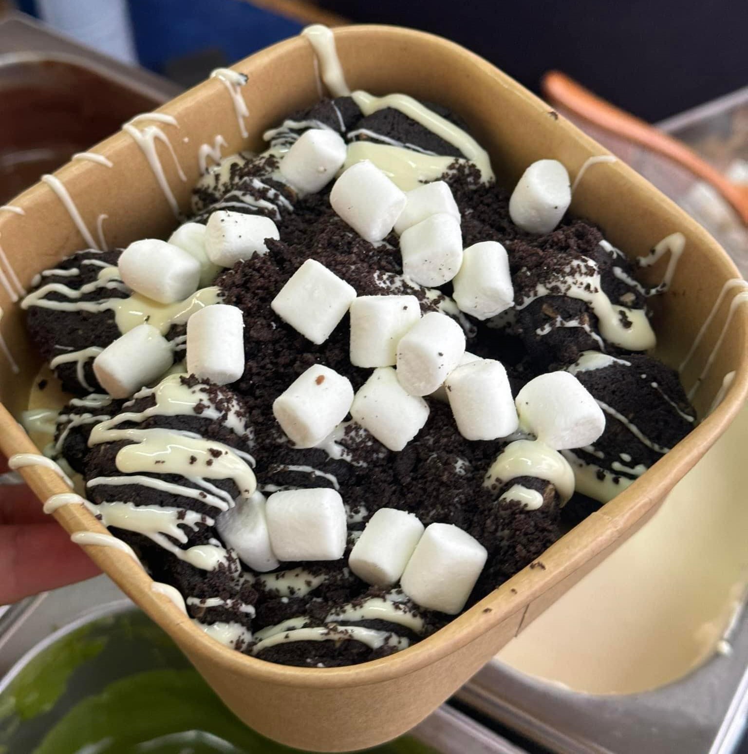 Dark Cookies whitechoc